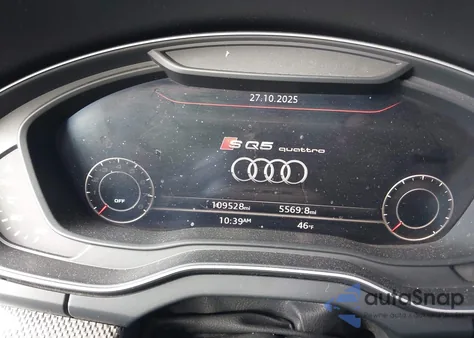 2018 Audi Sq5 3.0T Premium Plus z USA, uszkodzony, nr VIN WA1C4AFY9J2044468